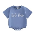 thumbnail image 4 of XINXIAOO Clothes for Boys Girls Casaul Short Sleeve Bodysuits Romper Cute Baby Girl Outfit 0-3 Months Baby Clothes, 4 of 5