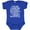 Royal Blue, variant on Inktastic Colon Cancer Awareness Ribbon Boys or Girls Baby Bodysuit