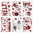 thumbnail image 2 of ReTeiv Wall Sticker Halloween Window Ghost Horror Stickers, Window Decoration Glass Stickers Static Stickers, 2 of 8