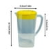 thumbnail image 3 of Jarra de agua de plástico TEVEQ con tapa, jarra hermética transparente para bebidas, recipiente para jugo, café y té helado., 3 of 5