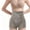 Gray, variant on Iyufng Plus Size High Waisted Underwear, Women's Seamless Butt Lifting Tummy Tucking Shapewear Briefs