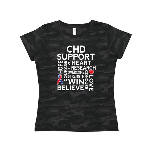 Inktastic CHD Awareness Month Women's T-Shirt
