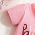 thumbnail image 6 of NOLDARES Toddler Girl Clothes Baby Girls Outfits 6M-5T Summer Floral Print Shirt+Shorts2pcs Baby Clothing(Pink,4-5 Years), 6 of 8