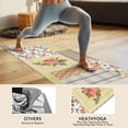 thumbnail image 4 of Pioneer Flower Floral Print Pattern Hot Yoga Mat Towel Non Slip for Hot Yoga - Quick-Drying Yoga Mat Cover with 4 Corner Pockets with Travel Bag - Hot Yoga Towel Non Slip 70"x26", 4 of 6
