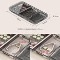 thumbnail image 4 of Pill Crusher Cutter Splitter,  3 in 1 Multi-Functional Pill Cutter Crusher, Portable Travel Purse Pill Box Case Holder, Medicine Grinder Container for Cutting Vitamin Tablet, 4 of 8