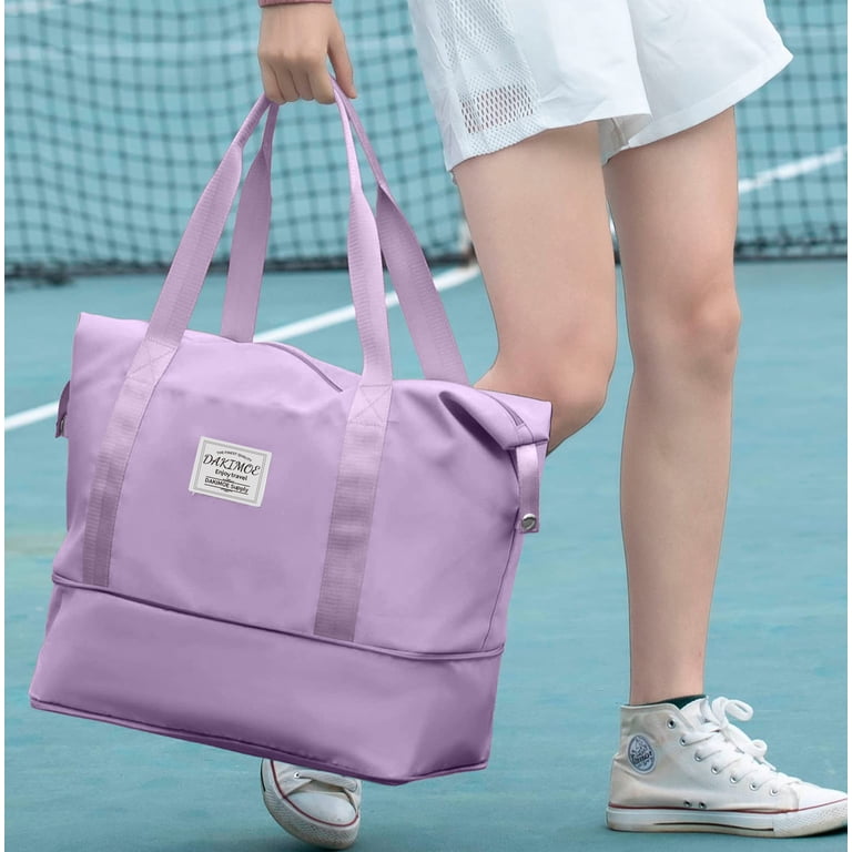 Dakimoe Weekender Travel Duffle Bag, Purple photo 7