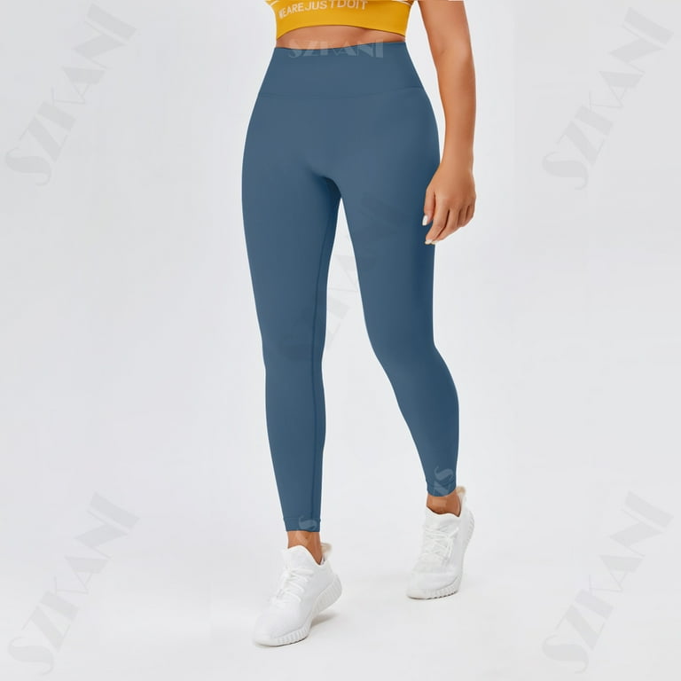 Olmlmt Workout Leggings for Women High Waist Butt Lifting Gym Seamless  Scrunch Yoga Pants, Camo dark blue. : : Fashion