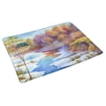 thumbnail image 2 of MKHERT Sapling Tree Forest Near Frozen Rivulet in Bright Wintertime Day Doormat Rug Home Decor Floor Mat Bath Mat 30x18 inch, 2 of 3