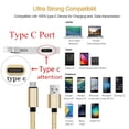 thumbnail image 5 of USB A to Type C Charging Cable 2A Fast Charger Nylon Data Cable 1M 2M 3M For Iphone Android Huawei Samsung TypeC Charging Device Pink 2m, 5 of 6
