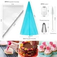 OCOOKO 68 Pcs Cake Decorating Kit Numbered Icing, Korean Piping Tips