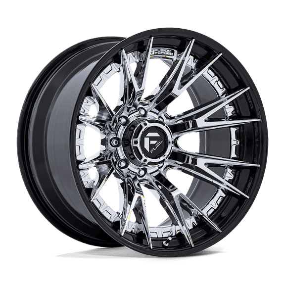 Fuel 1PC Fusion Forged Wheel D402 22x12 8x6.5 CHR G-BLK -44mm, FC402PB22128044N