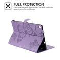 thumbnail image 3 of Dteck Folio Case For Amazon Fire HD 10 10.1" 2017 Model, Lightweight Embossed Butterfly PU Leather Flip Stand Case Cover with Card/Stlylus Holder,Purple, 3 of 4