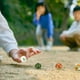 thumbnail image 5 of 30 piezas de canicas redondas Bobes de vidrio de color infantiles, 5 of 6