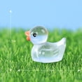 thumbnail image 5 of 1 Set Fluorescent Duck Transparent 50Pcs Green Landscape Decor Light Red Miniature Figures Orange Ornament Sturdy, 5 of 9