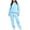 Light Blue, variant on Frostluinai Sweatsuits for Women Workout Long Sleeve Crew Neck Sweatshirts Pants Solid Track Suits 2 Piece Casual Loose Sweat Suits Sets