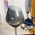 thumbnail image 6 of lanema Oblique Cut Red Wine Champagne Glass Home Colorful Amber for Grey Glasses Restaurant for Creative Goblet, 6 of 18
