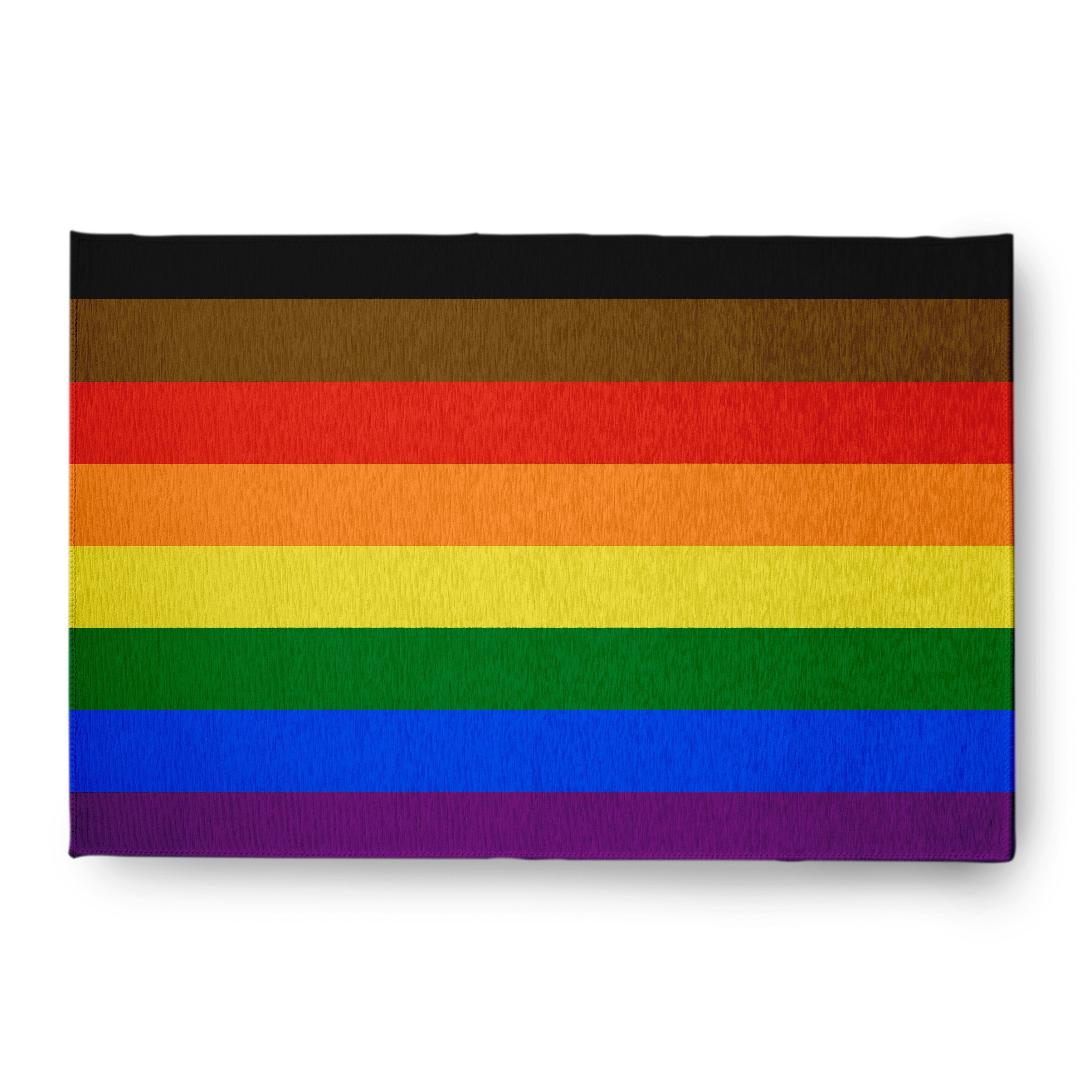 Simply Daisy 3' x 5' Inclusive Pride Chenille Rug