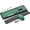 Matte Black Base with Mint Teal Keycaps, variant on Wireless Keyboard & Mouse Set (Hot Pink) – Retro Round Keycaps, Detachable Wrist Rest, 2.4GHz Cordless Connection for Mac/Windows/PC