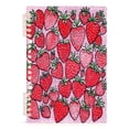 thumbnail image 7 of FORMRS 1-Subject Spiral Notebook 8" x 5" College Ruled 60 Refillable Sheet A5 Hard Cover, 2 Pack, Sweet Strawberry, 7 of 7