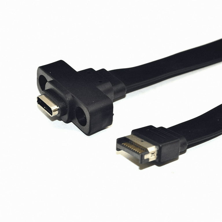 USB Front Panel Type E Male To USB-C Type C Expansion Cable