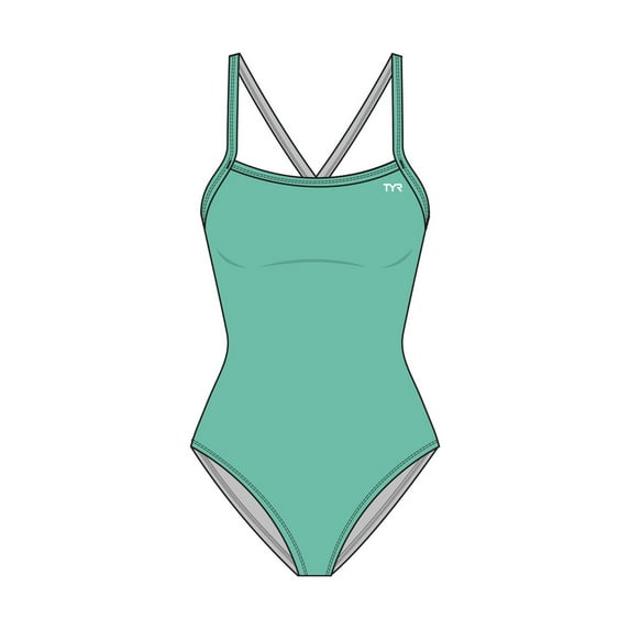 Tyr Durafast Solid Diamondfit Seafoam Size 34