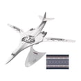 thumbnail image 3 of lionlar 1/200 Tupolev TU-160 Strategic Aircraft Model Lifelike Airplane Model Tiger Pattern, 3 of 9