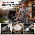 thumbnail image 7 of Fast Acting Heavy Duty Grill Degreaser Spray, Professional Grade BBQ Cleaner Multi-Purpose Grease Remover for Oven Stove Air Fryer Outdoor Grill Powerful Kitchen Degreaser for Home Commercial (1), 7 of 7