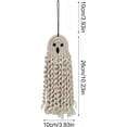 thumbnail image 6 of 5 PCS/Set Cute Halloween Ghost Decor, Wall Hanging Ornaments Ghosts Halloween Decorations Outdoor, Yard, Tree, Boho Hanging Decor for Bedroom, 6 of 6