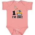 thumbnail image 3 of Inktastic First Birthday Construction Truck 1 Year Old Boys Baby Bodysuit, 3 of 5