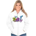 thumbnail image 3 of XOMG POP Tinie T Musical Beat Women Plus Size Zipper Hoodie Brisco Brands 5X, 3 of 5