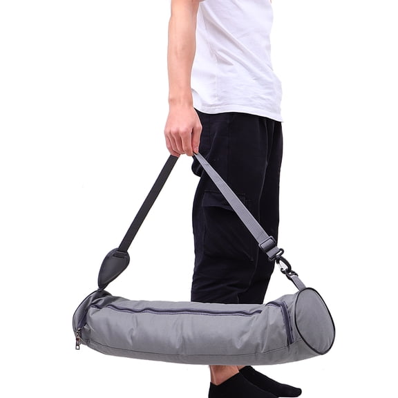 Worgeous  Yoga Bag Full-Zip Mat Carrier Gym for Women Bags Storage Grey