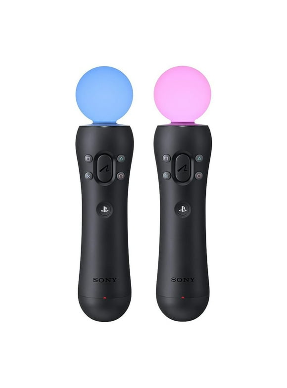 2 Pack Sony Playstation Move Motion Controller for PS4 and PS VR - Refurbished