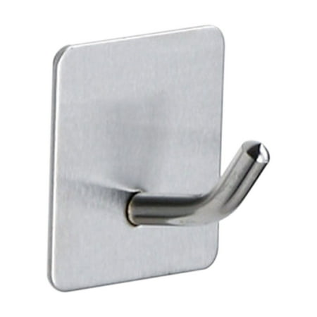 

Bdday Wall Hooks for Hanging Bathroom Kitchen Nail Metal Scratch Hooks Perforated Walls Clothes Hats Stainless Steel Hooks Adhesive Hooks Travel Hangers