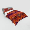 thumbnail image 3 of Ambesonne Tribal Bedding Set 3 Pcs, Native Zigzag Ornament, Twin XL, Multicolor, 3 of 3
