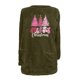 thumbnail image 4 of Puntoco Suéter Mujer Cuello Redondo e Invierno Suelto Estampado Bolsillo Cálido Manga Larga Blusa Tops Navidad Liquidación Puntoco Puntoco-988, 4 of 4