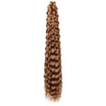 thumbnail image 2 of Deep Bundles Human Hair 1 Bundles 20 Inch Water Bundles Unprocessed 10A Brazilian Virgin Human Hair Wet And Wavy Bundles Double Weft Deep Curly Weave Bundles Human H, Pullover Toupee, 2 of 7