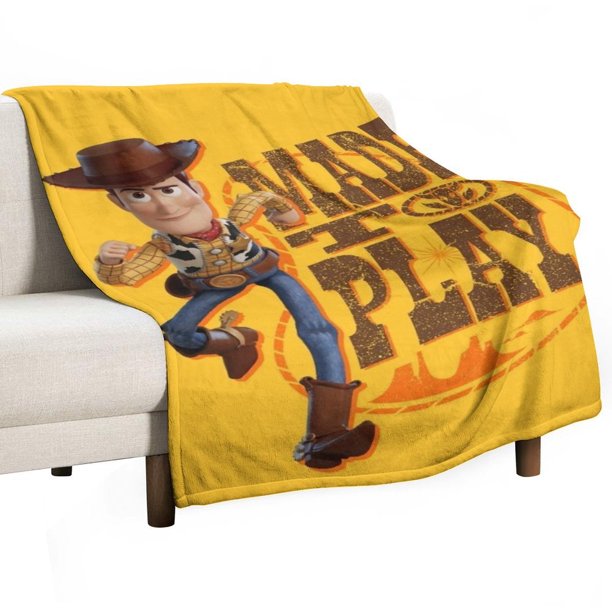 Manta de Toy Story, manta de tela de superficie vertical súper suave de varios tamaños, acogedora y cálida, adecuada para cama, sofá, campamento, viajes, para todas las estaciones, liviana y compacta