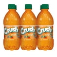 thumbnail image 3 of Crush Caffeine Free Orange Soda Pop, 16 fl oz, 6 Pack Bottles, 3 of 8