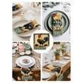 thumbnail image 4 of nqOlkjepod Vintage Rooster Cloth Napkins Set of 8 Reusable Dinner Napkins, Watercolor Sunflower Animals Cocktail Napkin Washable Table Napkins for Wedding/Holiday Party/Baby Shower 20"x20", 4 of 8