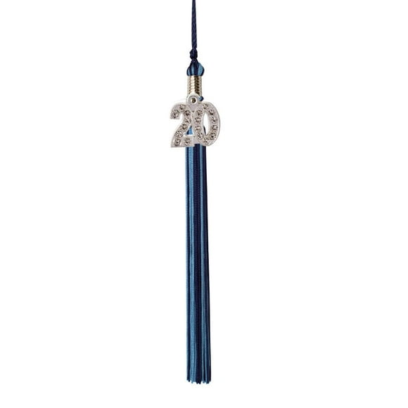 Class Act Graduation Graduation Pampille - Bling Charm - 2 Couleurs, 2020, Marine / Bleu Clair