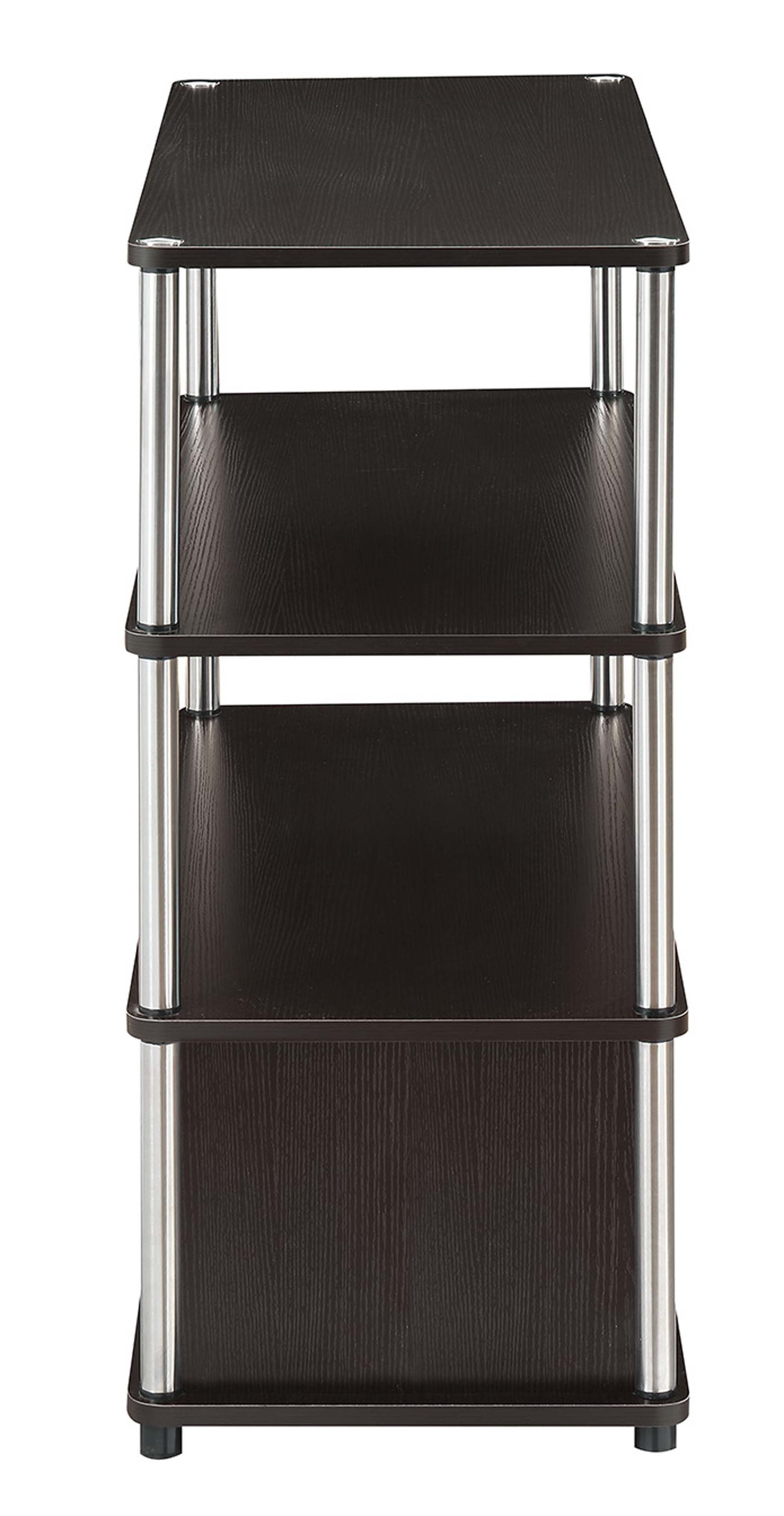 Convenience ConceptsDesigns2Go Highboy TV Stand with Storage Cabinets and Shelves for TVs up to 40 Inches, Espresso