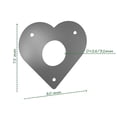 thumbnail image 3 of SXcggal For Nesting And Bird Extra Flight Hole For Nesting Boxes Including Screws 28+32mm Practical Basic Bird Feeders For Garden, 3 of 5