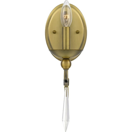 

Quoizel Joules 15 Wall Sconce in Aged Brass