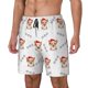 thumbnail image 1 of Fotbe Corgi With Santa Claus Hat Traje de Baño para Hombre – Shorts de Natación de Secado Rápido con Forro y Bolsillos-3X-Large, 1 of 6
