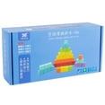 thumbnail image 2 of Agiferg Wooden Brain Teaser Puzzles For Kids Cubes Creative Stacking Block Sets 7 Colors, 2 of 9