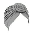 thumbnail image 4 of Jumpingount Turban Knot Hijab Donut Elástico Cover Beanie Stretch Bonnet Head para mujer de cara Accesorios de maquillaje Gris Type2 NO2 Jumpingount CBP469134, 4 of 4
