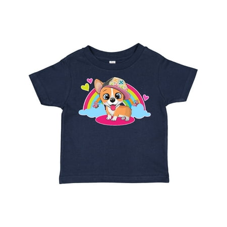 

Inktastic Corgi Dog Gift Puppy Gift Toddler Toddler Girl T-Shirt