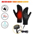 thumbnail image 3 of Htwon Heated Gloves USB Electric Rechargeable Touch Screen Knitted Gloves Winter Warm, 3 of 22