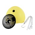 thumbnail image 2 of Unique Bargains 6pcs Yellow Plastic Hanging Flower Pot with Home Garden Decor, 2 of 6