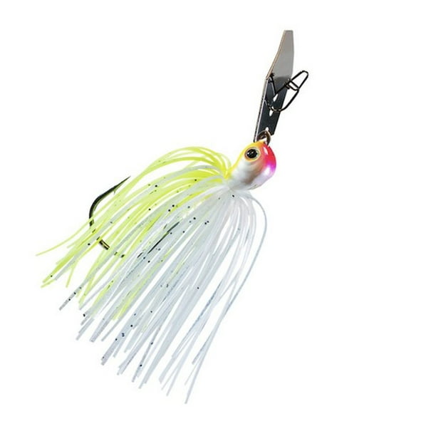 ZMan CBJH1202 Jack Hammer Chatterbait 1/2oz Chartreuse White (1 Pack